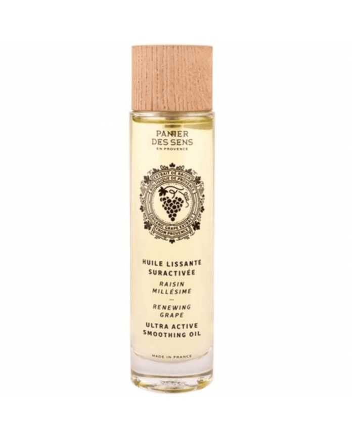 PANIER DES SENS HUILE LISSANTE SURACTIVEE RAISIN MILLESIME 100 ML - PANIER DES SENS