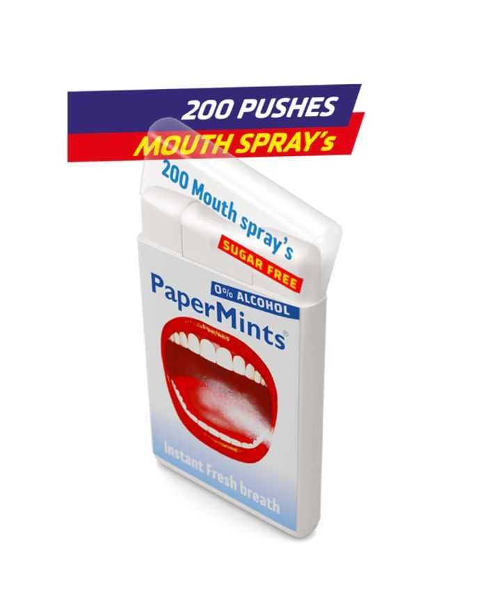 PAPERMINTS 200 MOUTH SPRAYS - PAPERMINT'S