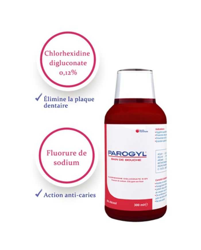 PAROGYL BAIN DE BOUCHE 300 ML - PAROGYL