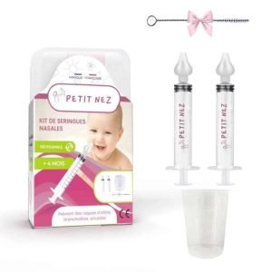 PETIT NEZ KIT DE SERINGUES NASALES + 4 M - PETIT NEZ