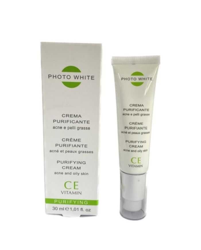 PHOTO WHITE CREME PURIFIANTE ACNE ET PEAUX GRASSES 30 ML - PHOTO WHITE