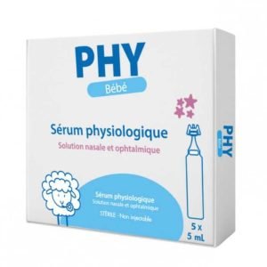 PHY BEBE SERUM PHYSIOLOGIQUE 5*5ML - PHY BEBE