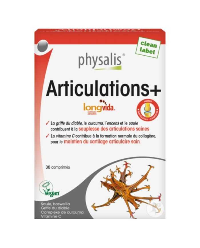 PHYSALIS ARTICULATIONS 30 COMPRIMES - PHYSALIS