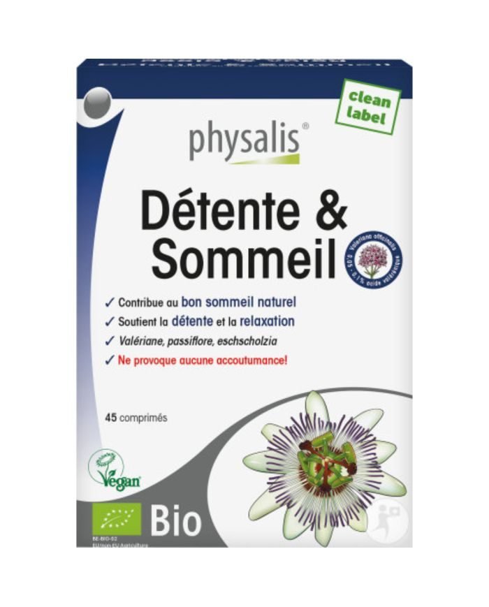 PHYSALIS DETENTE ET SOMMEIL 45 COMPRIMES - PHYSALIS