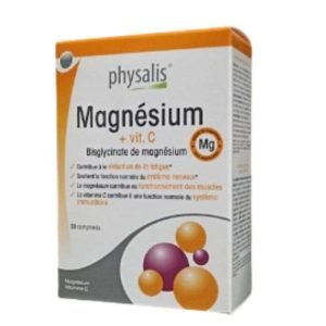 PHYSALIS MAGNESIUM + VITAMINE C 30 COMPRIMES - PHYSALIS