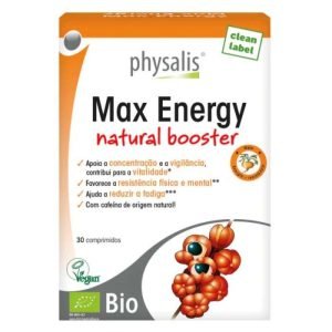 PHYSALIS MAX ENERGY NATURAL BOOSTER 30 TABLETS - PHYSALIS