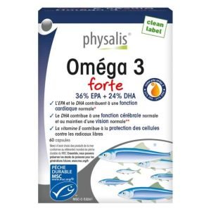 PHYSALIS OMEGA 3 FORTE 60 CAPSULES - PHYSALIS