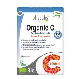 PHYSALIS ORGANIC C 160 MG 30 TABLETTES - PHYSALIS