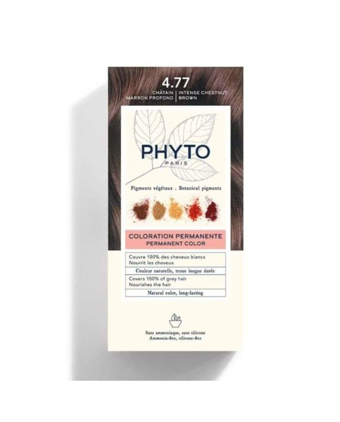PHYTO COLOR KIT COLORATION 4.77 CHATAIN MARRON - PHYTO