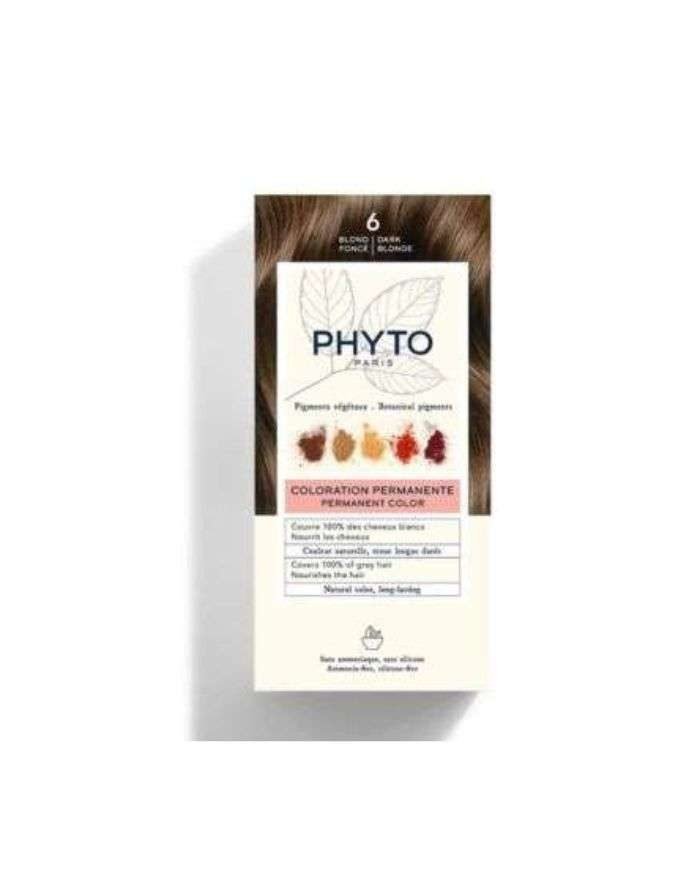 PHYTO COLOR KIT COLORATION 6 BLOND FONCE - PHYTO