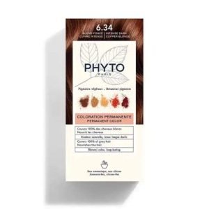 PHYTO COLOR KIT COLORATION 6.34 BLOND FONCE CUIVRE INTENSE - PHYTO