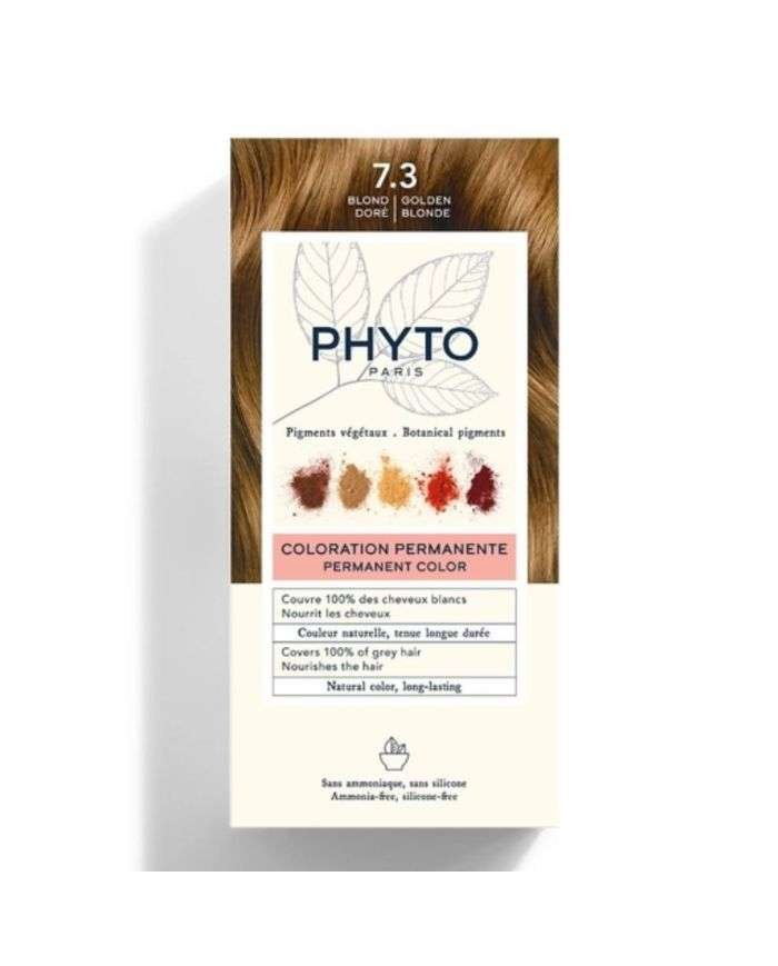 PHYTO COLOR KIT COLORATION 7.3 BLOND DOREE - PHYTO