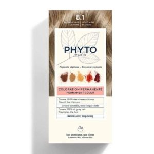 PHYTO COLOR KIT COLORATION 8.1 BLOND CLAIR CENDRE - PHYTO