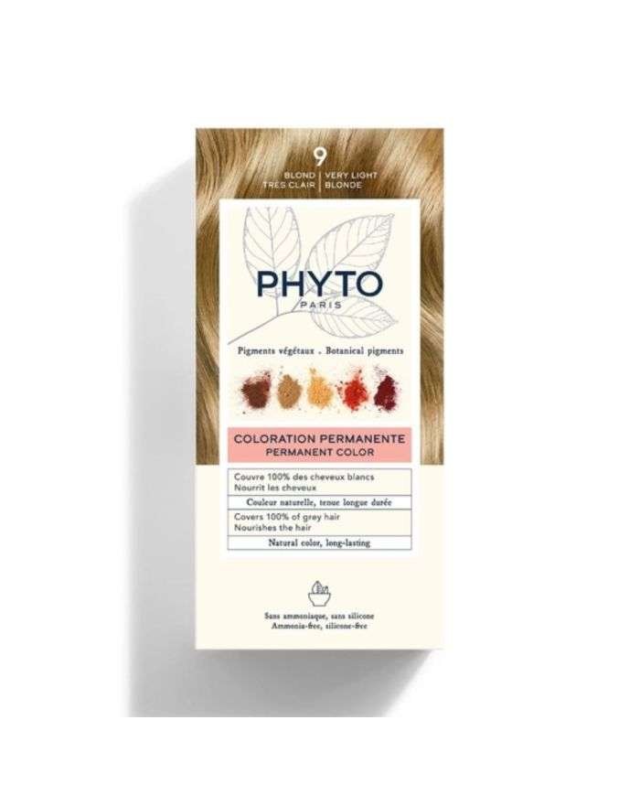 PHYTO COLOR KIT COLORATION 9 BLOND TRES CLAIR - PHYTO