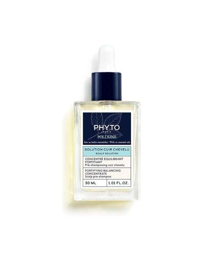 PHYTO POLLEINE SOLUTION CUIR CHEVELU CONCENTRE EQUILIBRANT FORTIFIANT 30 ML - PHYTO