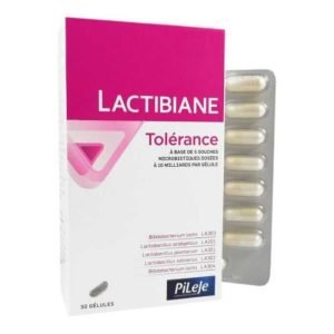 PILEJE LACTIBIANE TOLERANCE 30 GELULES - PILEJE