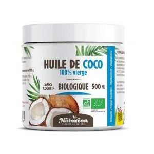PLANETE AU NATUREL NATUREEN HUILE DE COCO VIERGE 500 ML - PLANETE AU NATUREL