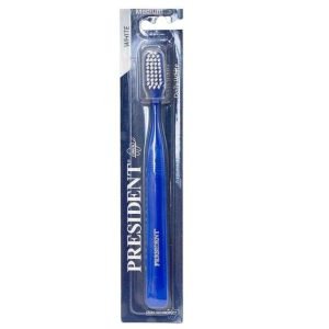 PRESIDENT BROSSE A DENTS MEDIUM WHITE - PRESIDENT