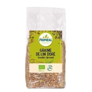 PRIMEAL GRAINES DE LIN DORE 250 G - PRIMEAL