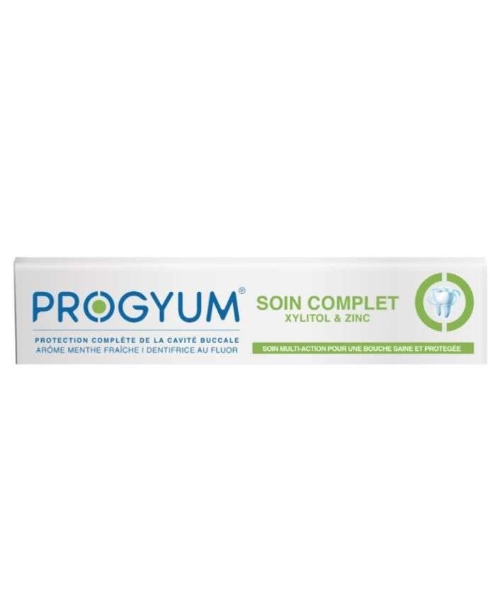 PROGYUM DENTIFICE SOIN COMPLET ZINC ET XYLITOL 75 ML - PROGYUM