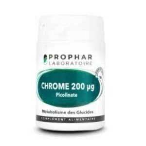 PROPHAR Chrome 200 µg – 50 gélules – Prophar - PROPHAR
