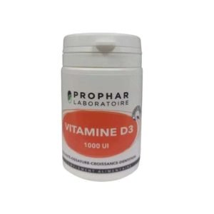 PROPHAR VITAMINE D3 1000 UI 50 GELULES - PROPHAR