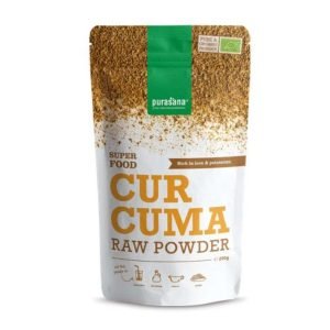PURASANA CURCUMA RAW POUDRE 200 G - PURASANA