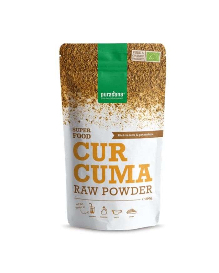 PURASANA CURCUMA RAW POUDRE 200 G - PURASANA