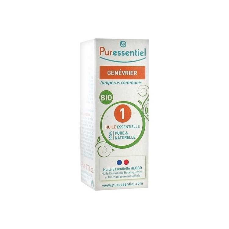 PURESSENTIEL HUILE ESSENTIELLE GENEVRIER BIO 5 ML - PURESSENTIEL