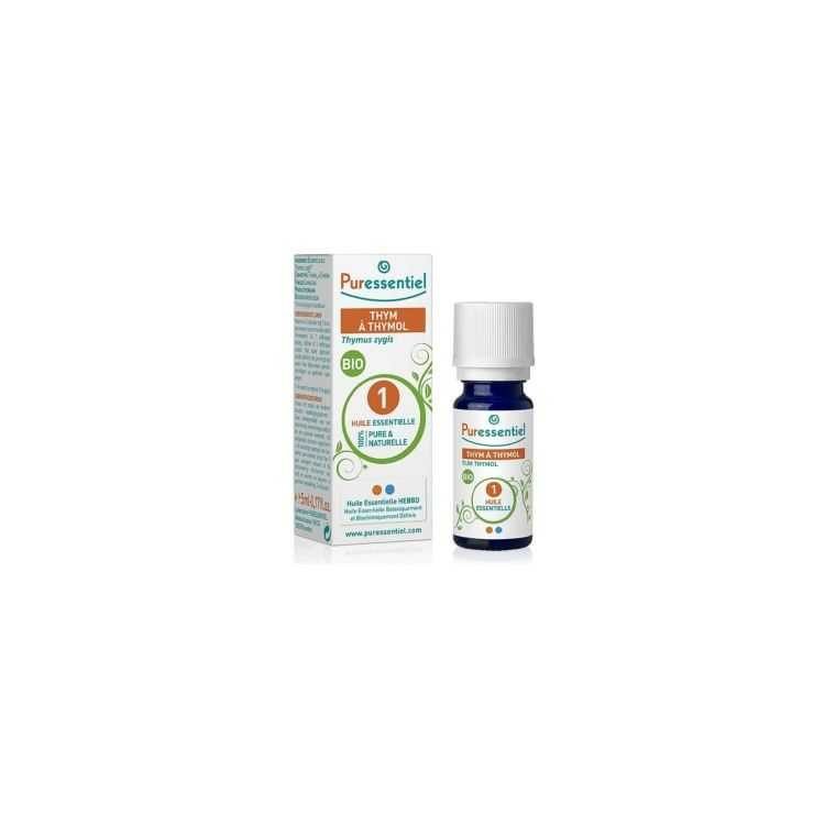 PURESSENTIEL HUILE ESSENTIELLE THYM THYMOL BIO 5 ML - PURESSENTIEL