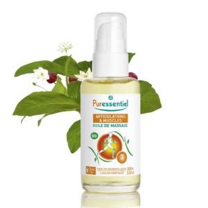 PURESSENTIEL ARTICULATION ET MUSCLES HUILE DE MASSAGE ARNICA GAULTHERIE 100 ML - PURESSENTIEL
