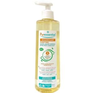 PURESSENTIEL ASSAINISSANT SAVON LIQUIDE SURGRAS 500 ML - PURESSENTIEL