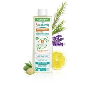 PURESSENTIEL ASSAINISSANT SAVON LIQUIDE SURGRAS ECO RECHARGE 500 ML - PURESSENTIEL