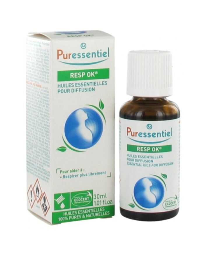 PURESSENTIEL HUILES ESSENTIELLES POUR DIFFUSION RESPIRATOIRE 30 ML - PURESSENTIEL