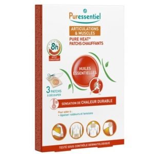 PURESSENTIEL MUSCLES ET JOINTS HUILES ESSENTIELLES PURE HEAT PATCHS CHAUFFANTS - PURESSENTIEL