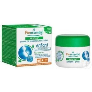 PURESSENTIEL RESPIRATOIR OK BAUME DE MASSAGE PECTORAL ENFANT 60 ML - PURESSENTIEL