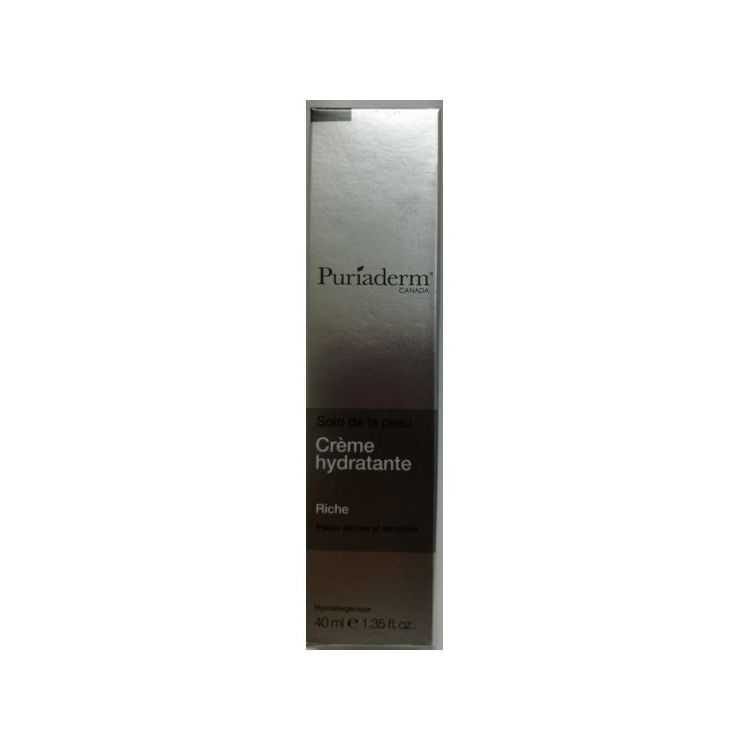 PURIADERM CREME HYDRATANTE RICHE 40 ML - PURIADERM
