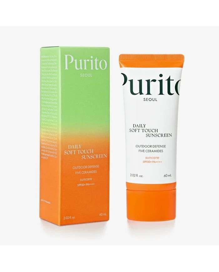 PURITO DAILY SOFT TOUCH SUNSCREEEN SPF 50+ 60 ML - PURITO