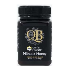 QB MANUKA HONEY UMF 15+ MGO 510+ 500 G - QB MANUKA HONEY