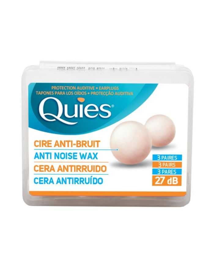 QUIES CIRE ANTI BRUIT 3 PAIRS - QUIES
