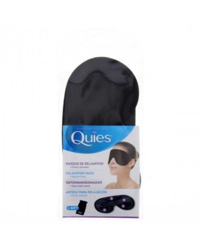 QUIES MASQUE DE RELAXATION FIBRE NATURELLES + POCHETTE OFFERTE - QUIES