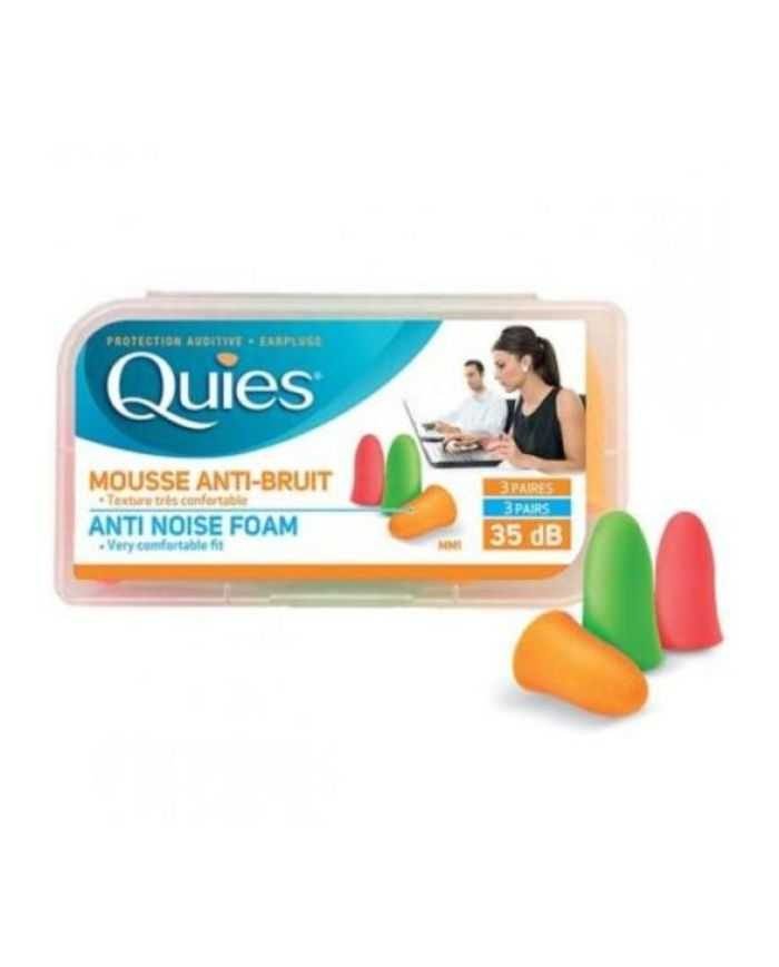 QUIES PROTECTION AUDITIVE EN MOUSSE - QUIES