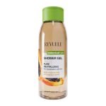 REVUELE GEL DOUCHE BOTANIQUE PURIFIANT ET REVITALISANT AU LAIT DE COCO ET AU PARFUM DE PAPAYE 400 ML - REVUELE