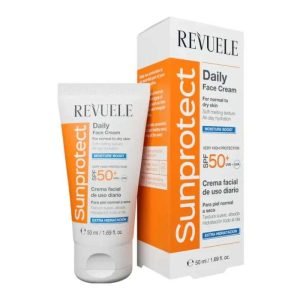 REVUELE SUNPROTECT CREME VISAGE QUOTIDIENNE SPF 50+ HYDRATATION INTENSE 50 ML - REVUELE