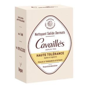 ROGE CAVAILLES NETTOYANT SOLIDE DERMATO HAUTE TOLERANCE PEAUX ATOPIQUES 100 G - ROGE CAVAILLES