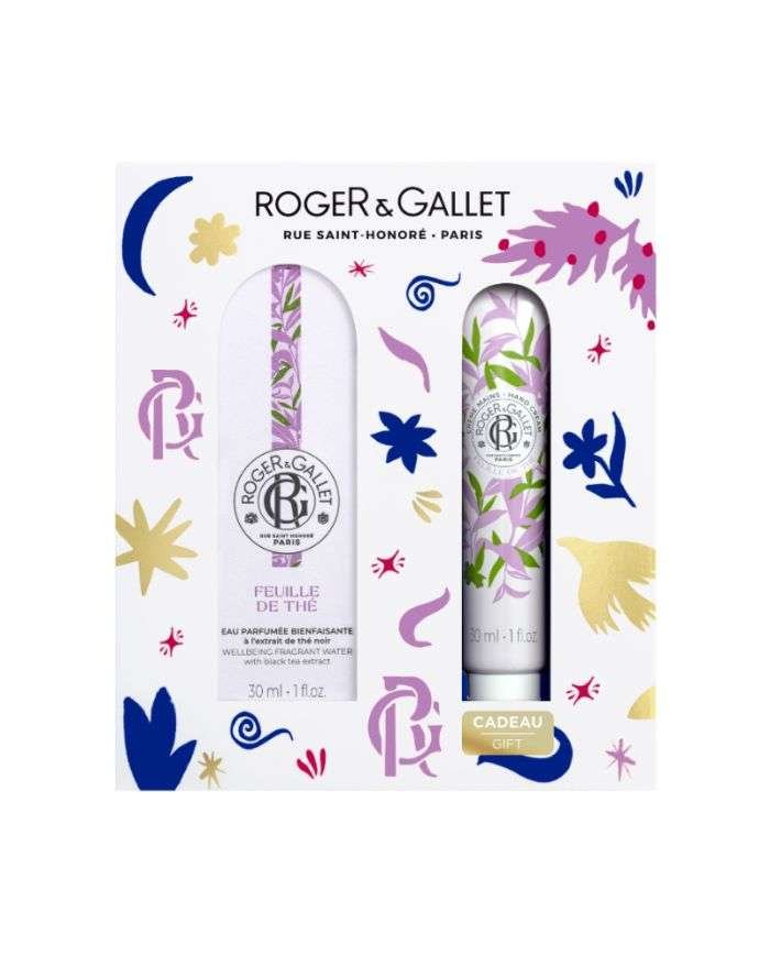 ROGER ET GALLET COFFRET FEUILLE DE THE Eau Parfumée Bienfaisante 30ml - ROGER ET GALLET