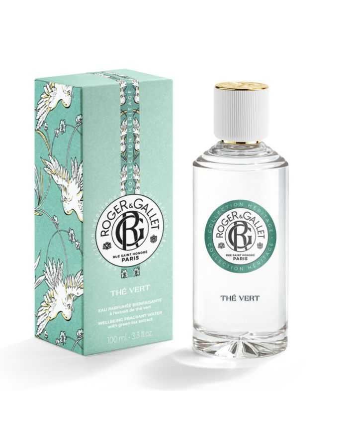 ROGER ET GALLET COLLECTION HERITAGE THE VERT Eau Parfumée Bienfaisante 100ml - ROGER ET GALLET