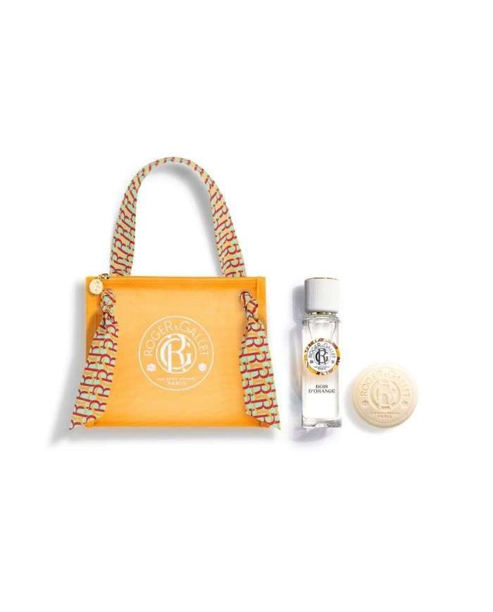 ROGER ET GALLET KIT ENSOLEILLE SAC FOULARD BOIS D’ORANGE - ROGER ET GALLET