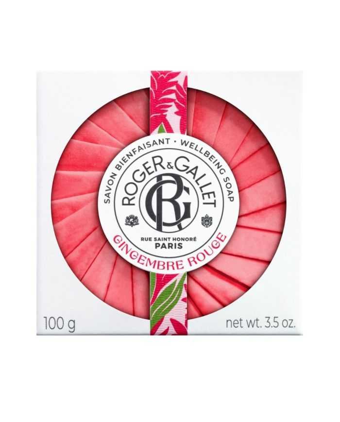 ROGER ET GALLET SAVON GINGEMBRE ROUGE 100g - ROGER ET GALLET