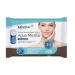 SALUSTAR LINGETTE DEMAQUILLANTE A L&rsquo;EAU MICELLAIRE 20 UNITES - SALUSTAR NATURAL CARE